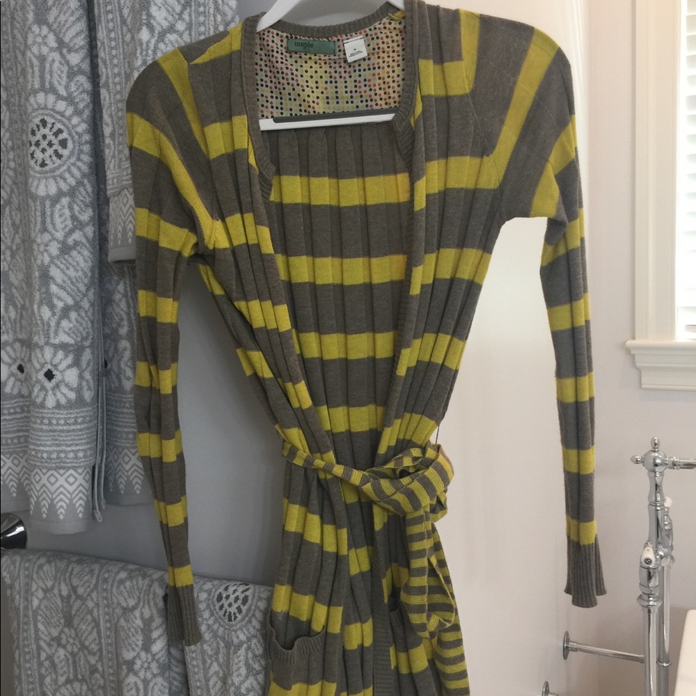 Maple Cardigan silk cotton blend. Size XS